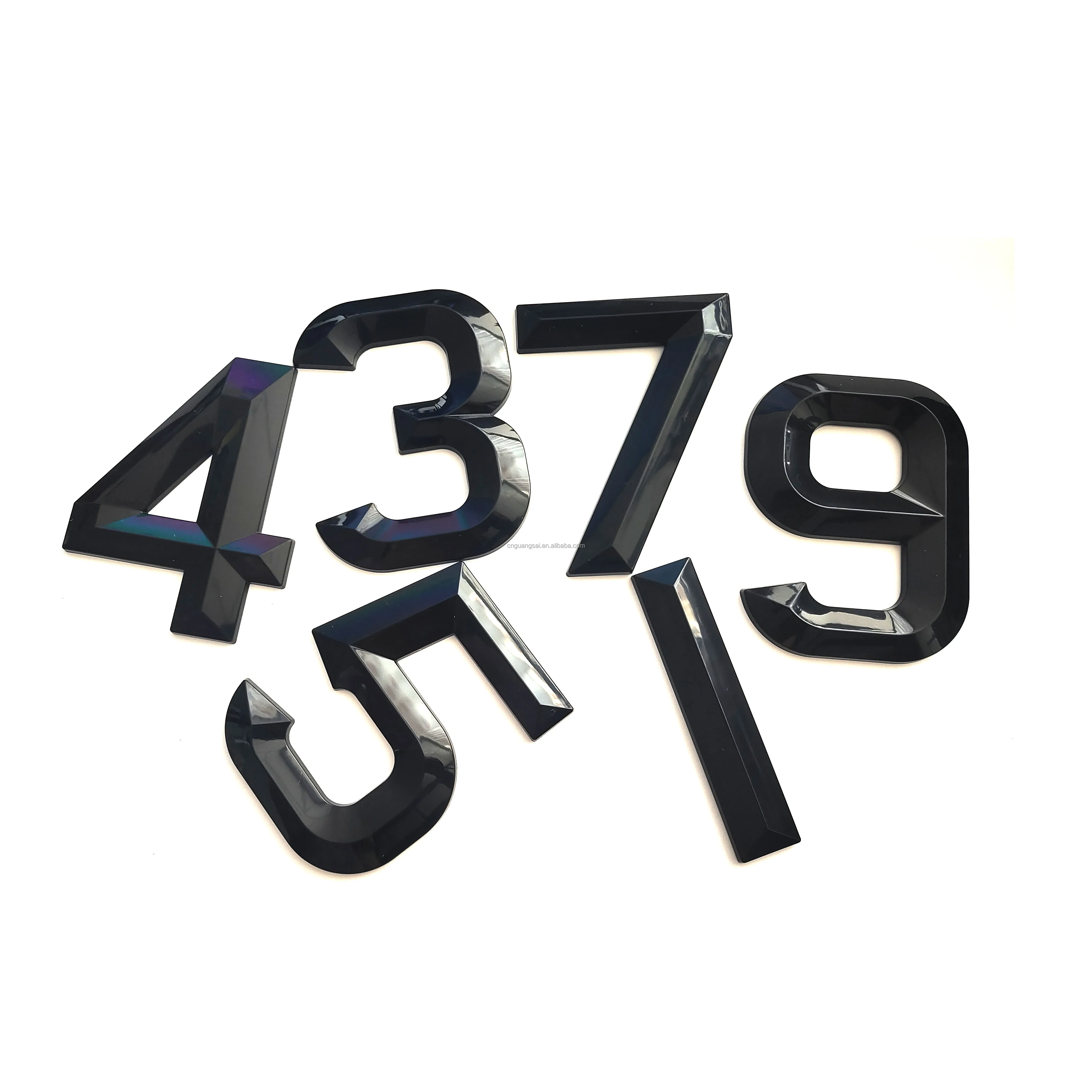 3D Plastic Door Numbers Hotel Room Address Door Numbers House Numbers