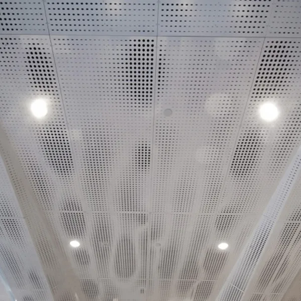 Interior Wall Decorative Aluminum Perforated Metal Mesh Cladding System Aluminum Composite Panel