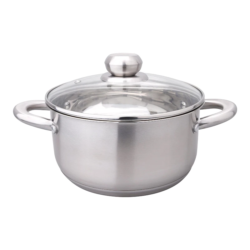 High quality cookware set conical shape cookware soup cooking pot set