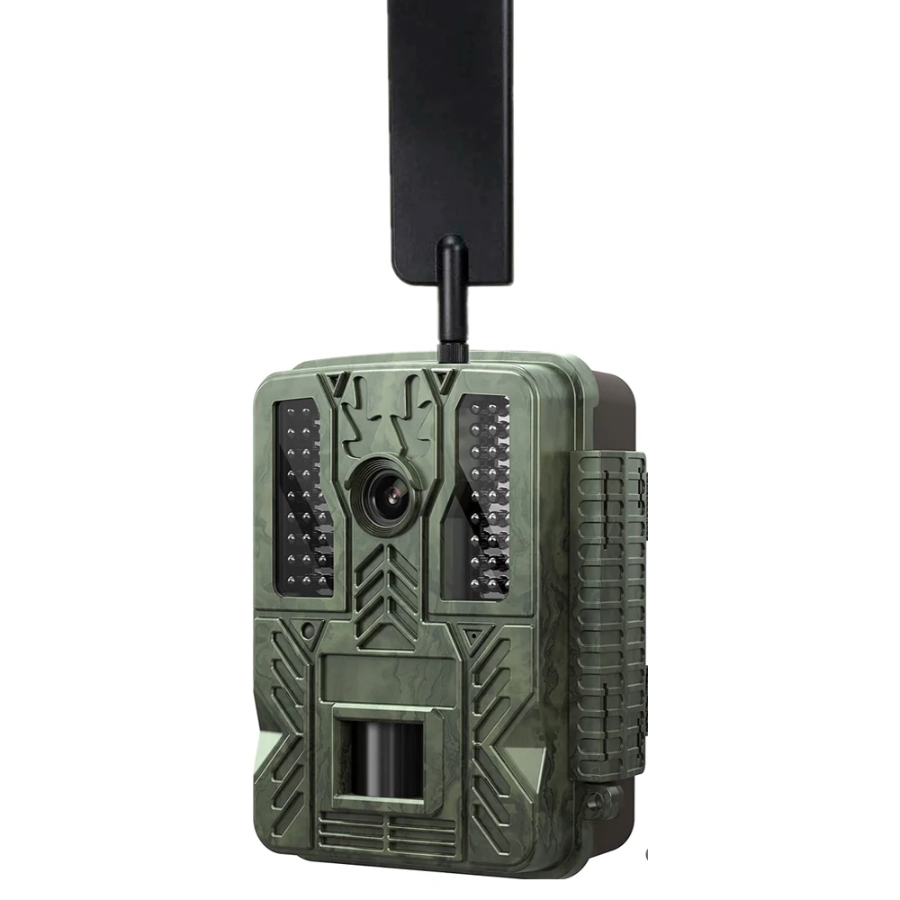 36MP 1080P 4G LTE Hunting Camera with APP Cloud 256GB 940nm IP67 Waterproof Wildlife Trail Camera