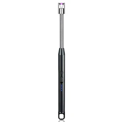 Lovisle Tech Electric Lighter with 360 Flexible Long Neck USB Rechargeable Electric Arc Lighter with LED Battery Display