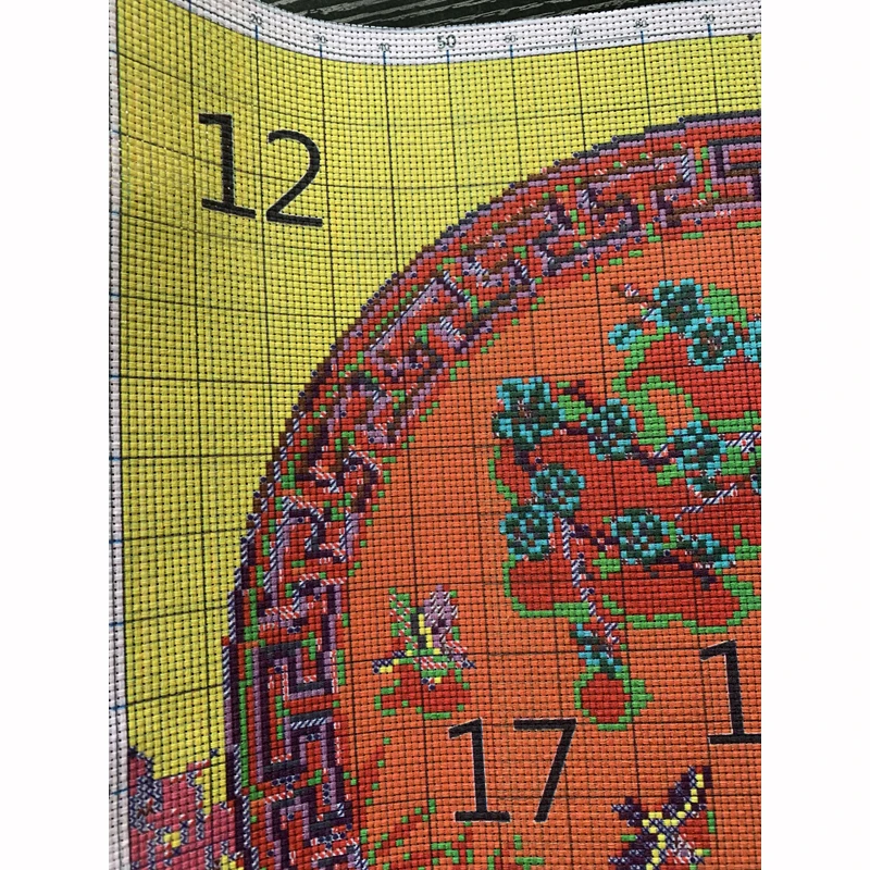 
Cross Stitch Cotton Cloth Animal Two horses Multi Patterns Chinese Cross Stitch Embroidery 