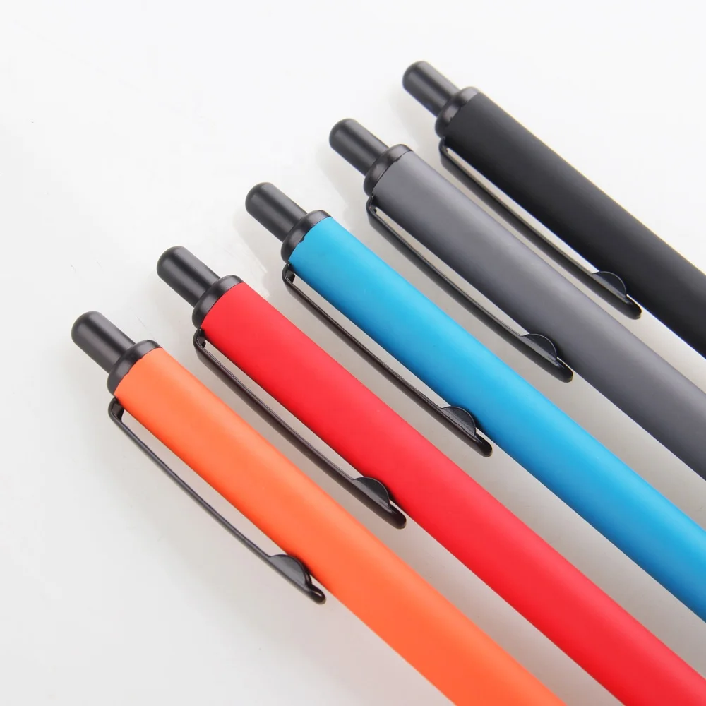 Promotional Metal Ball Pen With Logo Customized Advertising Ballpoint Pen Engraving Personalized Gift Pen