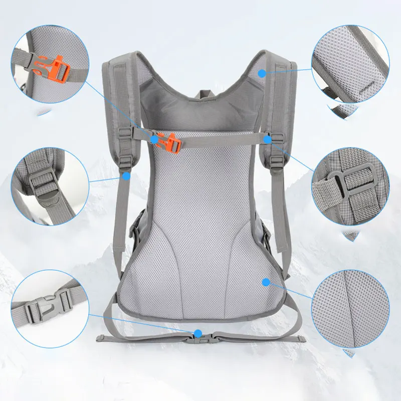 Fashion Sports Outdoor Large Capacity Backpack Outdoor Travel Mountaineering Cycling Bag Hiking Wear-resistant Portable Backpack