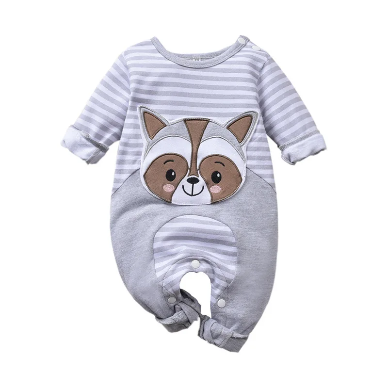 baby clothes in bulk Baby Toddler Boys Clothes Unisex Cute Bunny Long Sleeves Romper Pajamas toddle romper