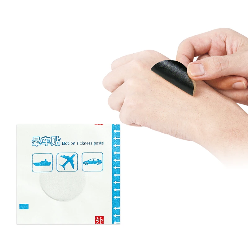 New Products Motion Sickness Patch Anti Nausea For Sea Car Sickness paster