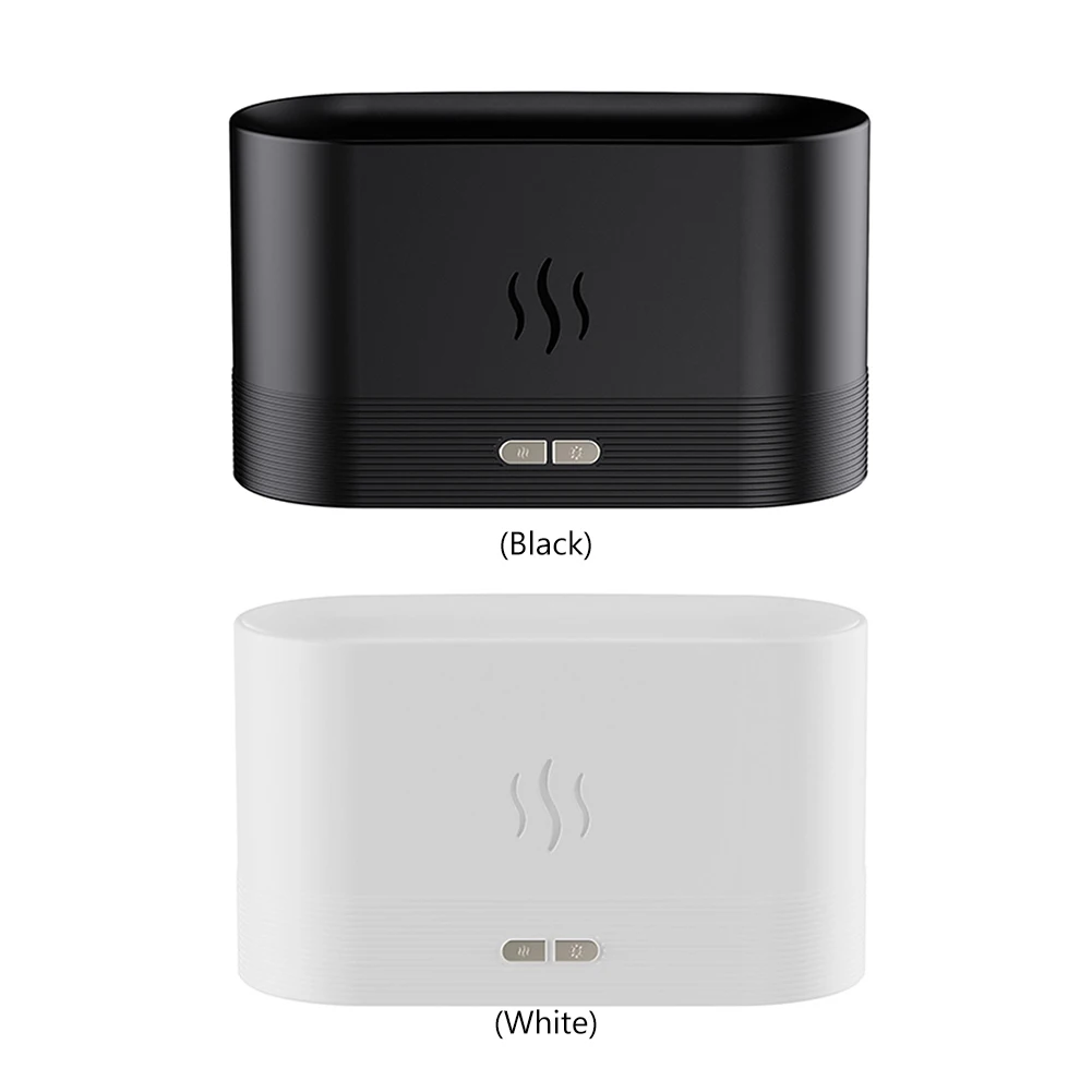 Innovative Essential Oil Aroma Diffuser Mist Maker 180ml Portable baby ultrasonic cool mist flame humidifier