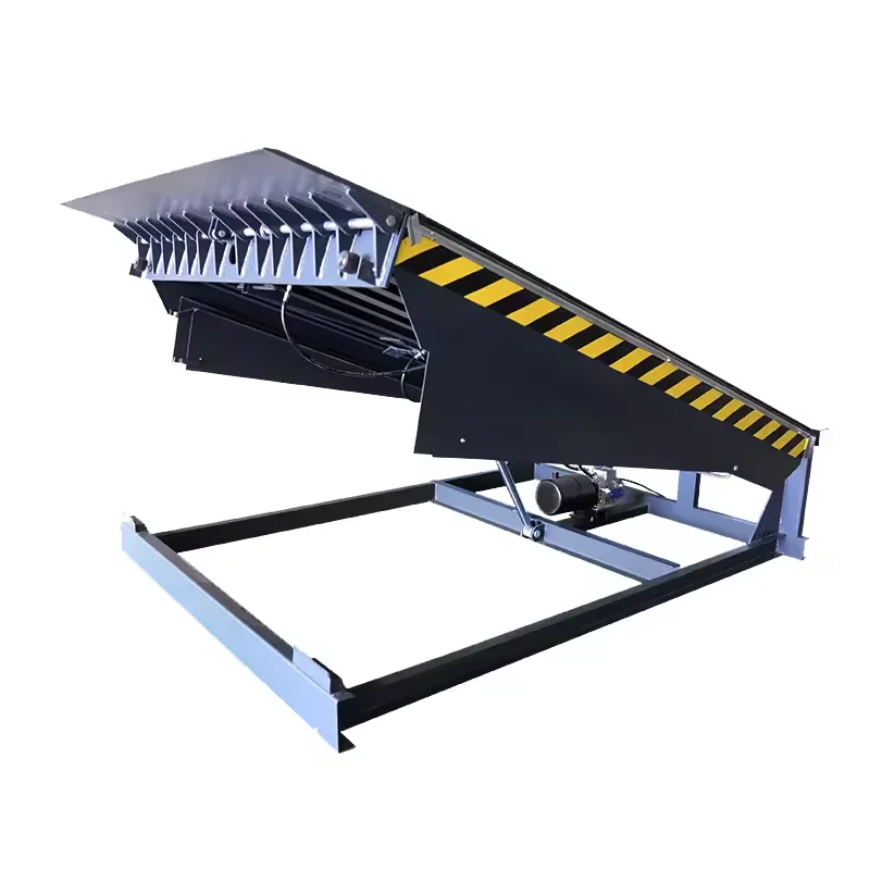 Power 1.1kW series OEM Loading ramp hydraulic dock leveler for truck ramp 6Ton