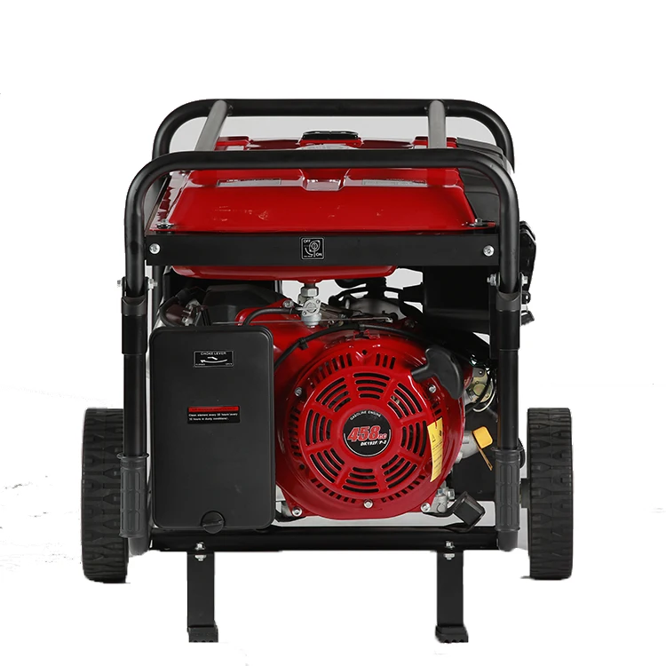 
Горячая Распродажа бензиновый двигатель генератор 7.5 кВт/8kw портативный маленький колесный блока бензинового генератора 