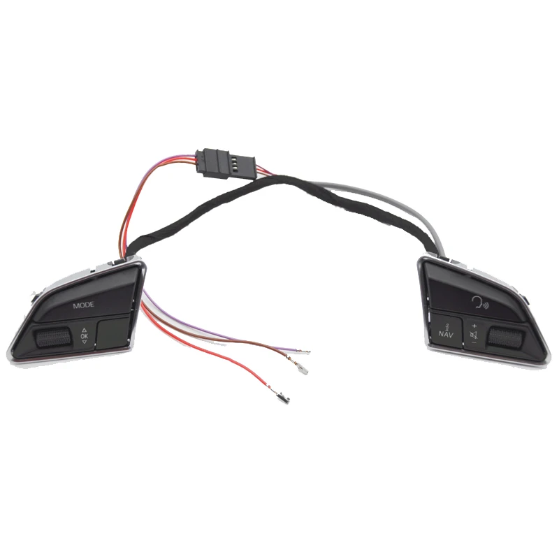 Высококачественные многофункциональные автоматические переключатели кнопки управления рулевым колесом для Audi