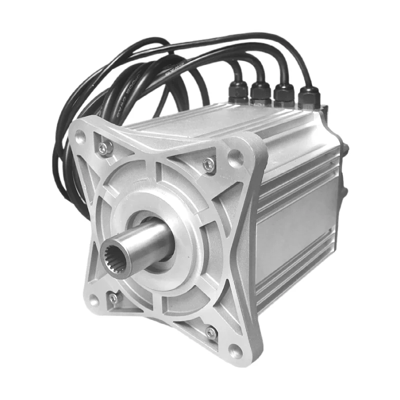 For 72V Vehicles, Vehicles Bldc Controller 7500W Ev Conversion Kit Golf Cart Tricycle Brushless Magnet 72V7500w Pmsm Dc Motor