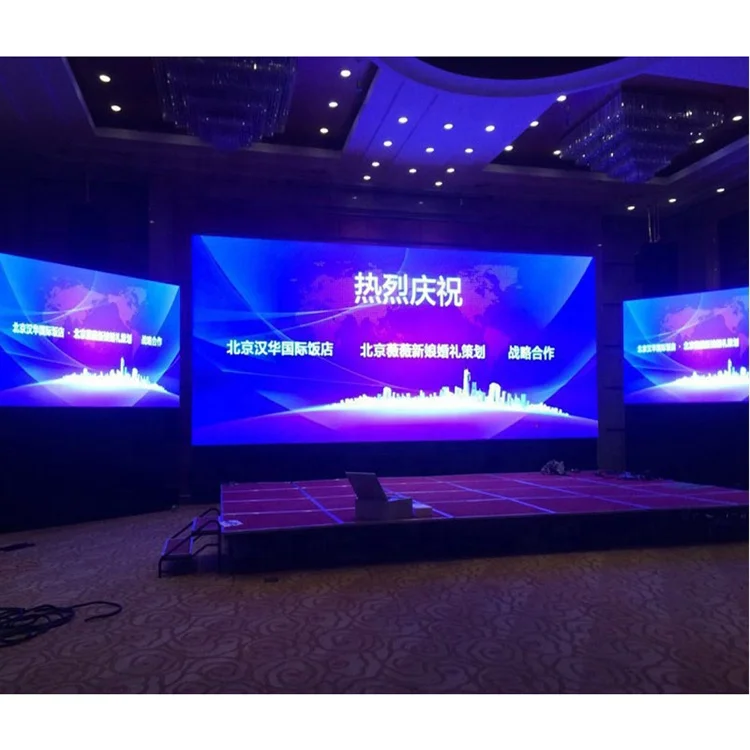 P2.6 Indoor LED Video Wall Bar Night Club KTV Room LED Display Screen Panel Exhibition Trade Show Pixel Pitch 2.6mm