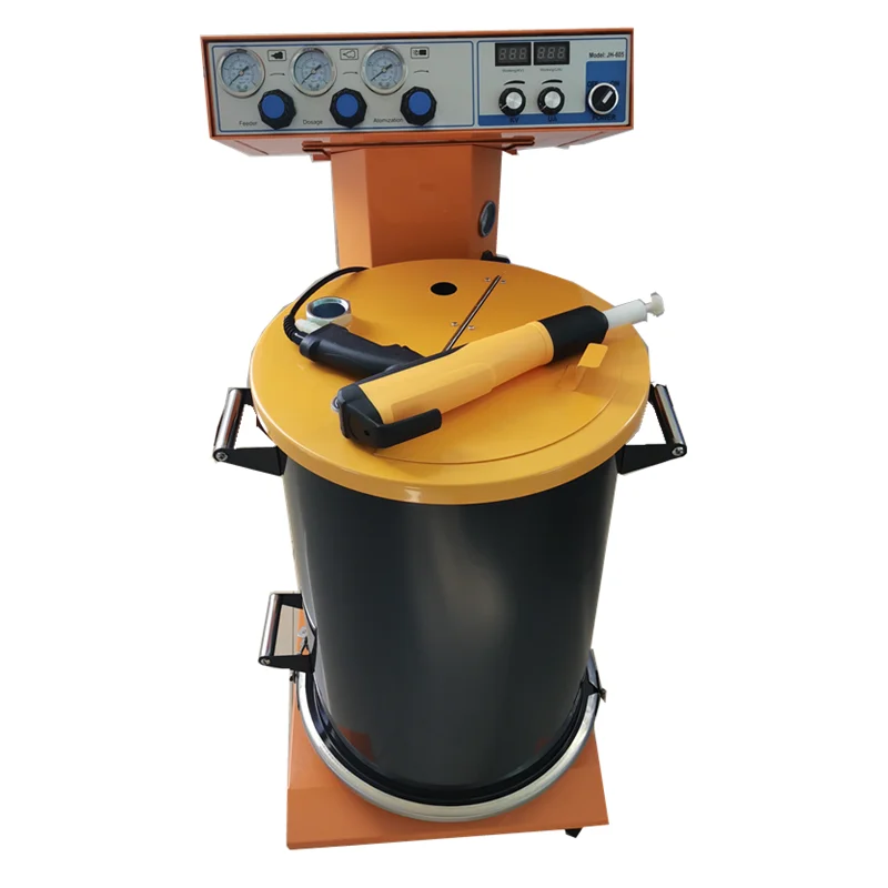 Electrostatic Powder Coating Fluidizing  Container  Powder Hopper Powder Tank For Coating Machine