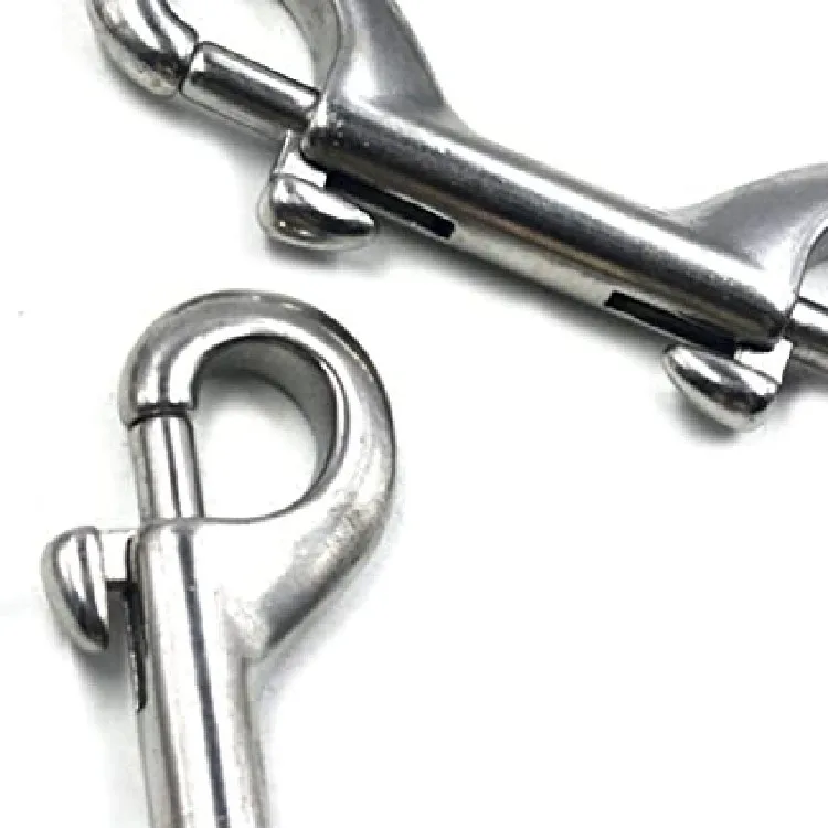 High Quality Stainless Steel Spring Hook Double End Hook Swivel Eye Snap Hook