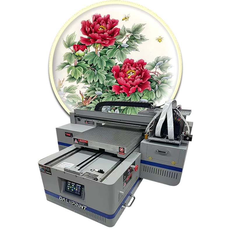 4060 A2 Size UV flatbed Printer Prices Digital Machine with DX8 printhead for Pen/Acrylic/Metal/Phone Case/T shirt Printing