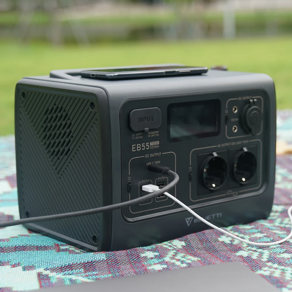 Bluetti Solar Fast Charge Outdoor Ac Dc 5v 12v 110v 220v Outlet 700w Portable Power Station