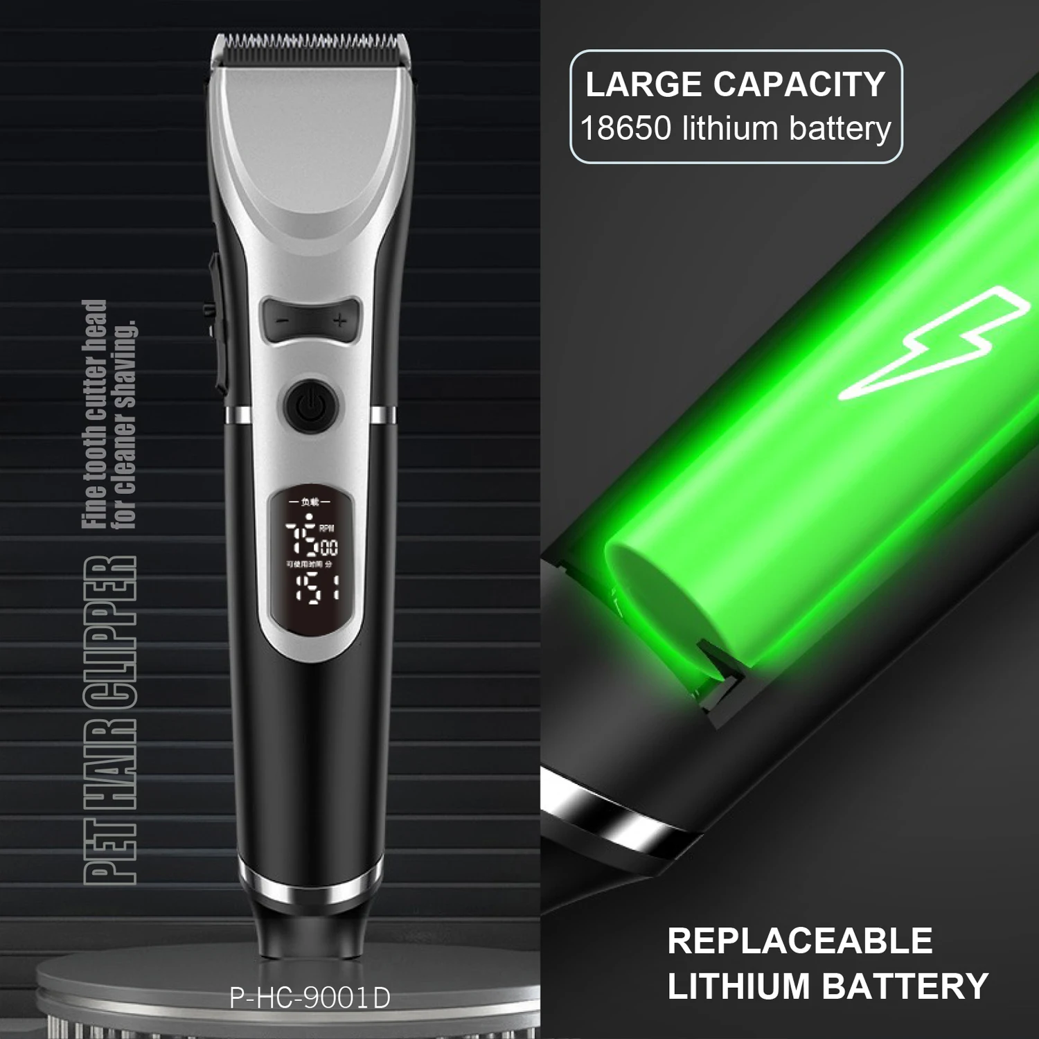 Professional Hair Trimmer Men Cordless Barbers Clippers hair cut machine dropshipping Hair Trimmers & Clippers