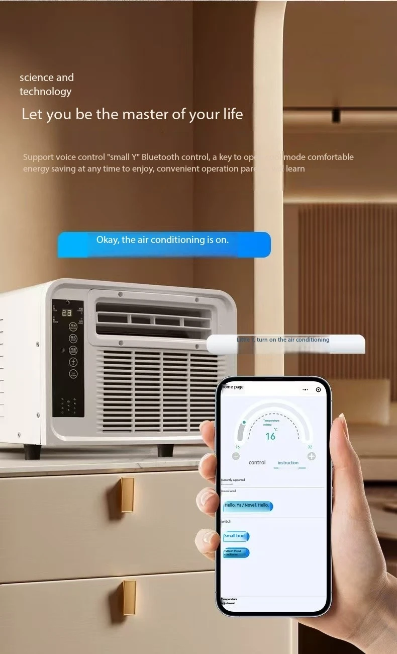 Portable mobile air conditioning Cooling and heating dual mode integrated camping tent small air conditioning home