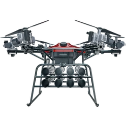 Large ns payload high efficiency fire extinguishing bomb Built-in dry powder fire-fighting drone UAV