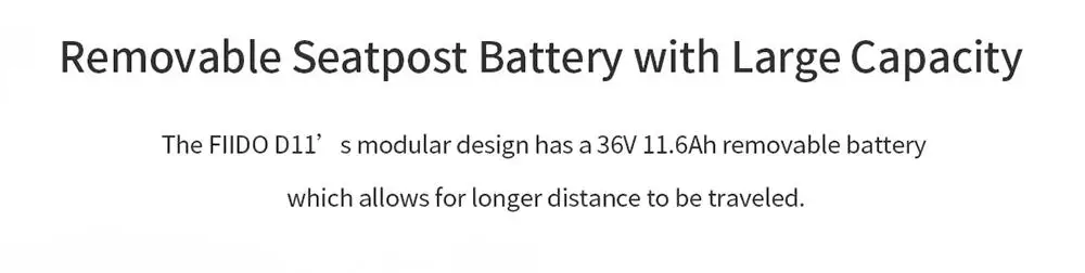 [Poland Stock] FIIDO D11 Folding Electric Moped Bicycle 20 Inches Tire 25km/h Max Speed Three Modes 11.6AH Lithium Battery