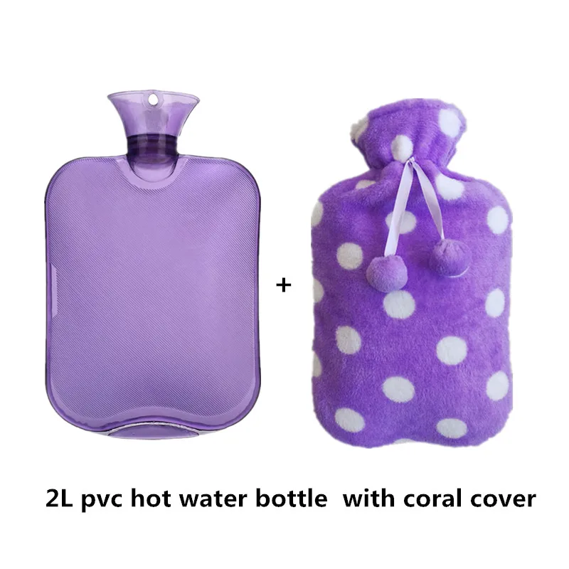 
Plastic hot water bag hot water bottle warm hands warm body 