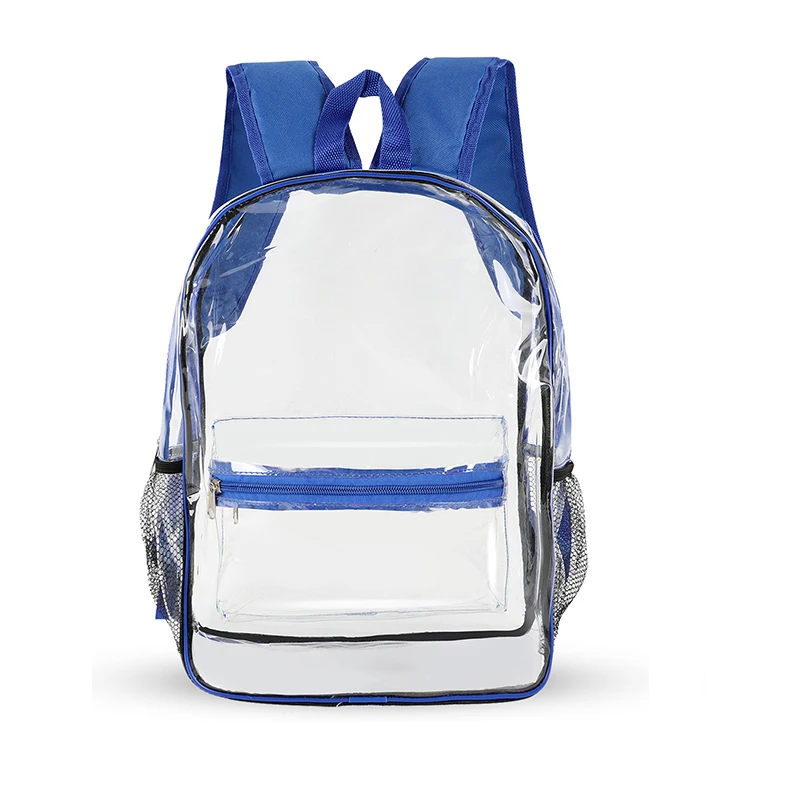 Высококачественный сверхпрочный пластиковый прозрачный водонепроницаемый рюкзак из ПВХ прозрачная Детская сумка для