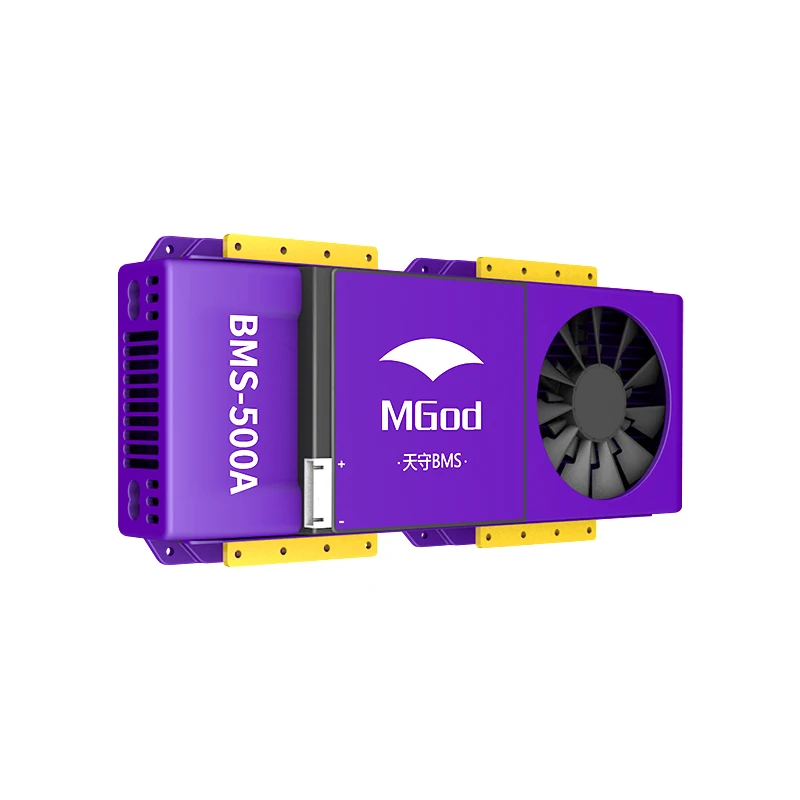 
7S 24V 500A BMS PCB Protection Board For 18650 Li-ion Lithium Battery Cell Module Over Current Protection Board Balance fan 