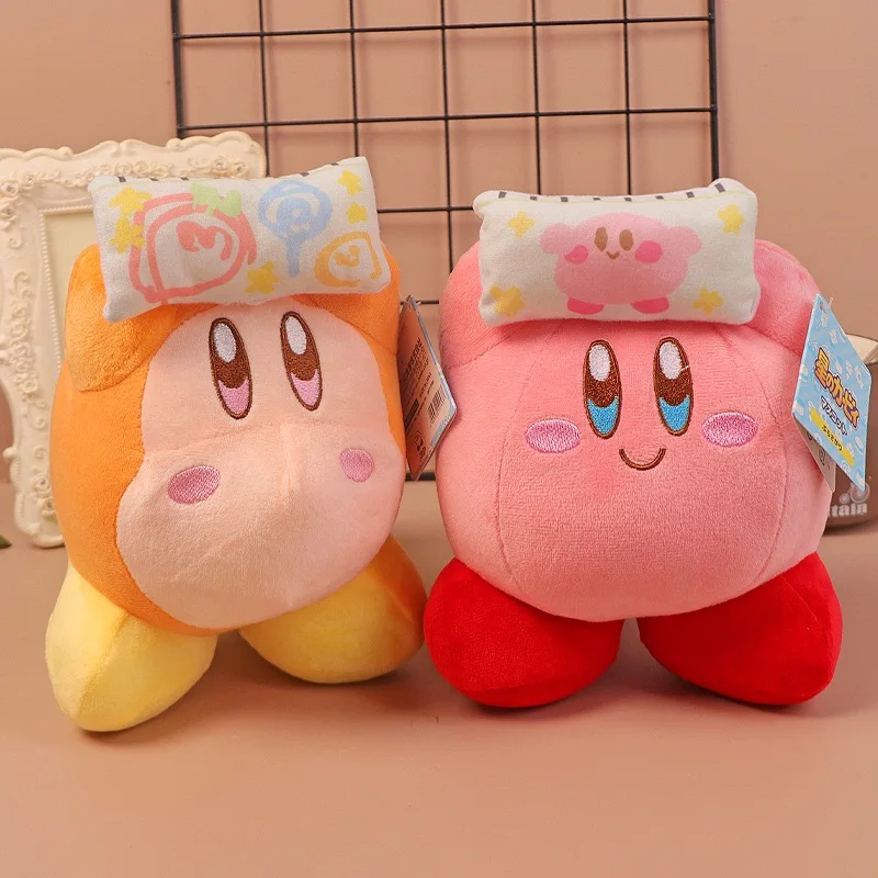 High Quality Cartoon Kirby Kawaii Cute Plush Soft Dolls  Stuffed Animal Toys Peluche Children Christmas Birthday Gifts