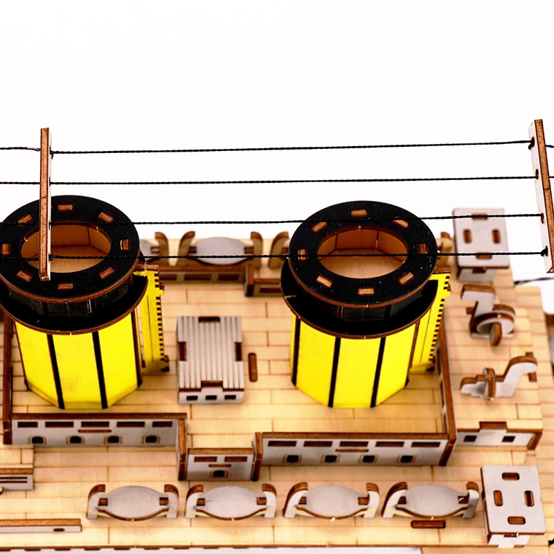 Hot Selling DIY wooden ship model Plywood luxury wooden boat Jigsaw Puzzle