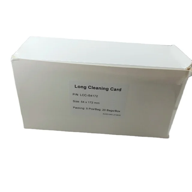 Printhead Cleaning Card 105999-311 For Zebra ZC100 ZC300 Pvc Card Printer