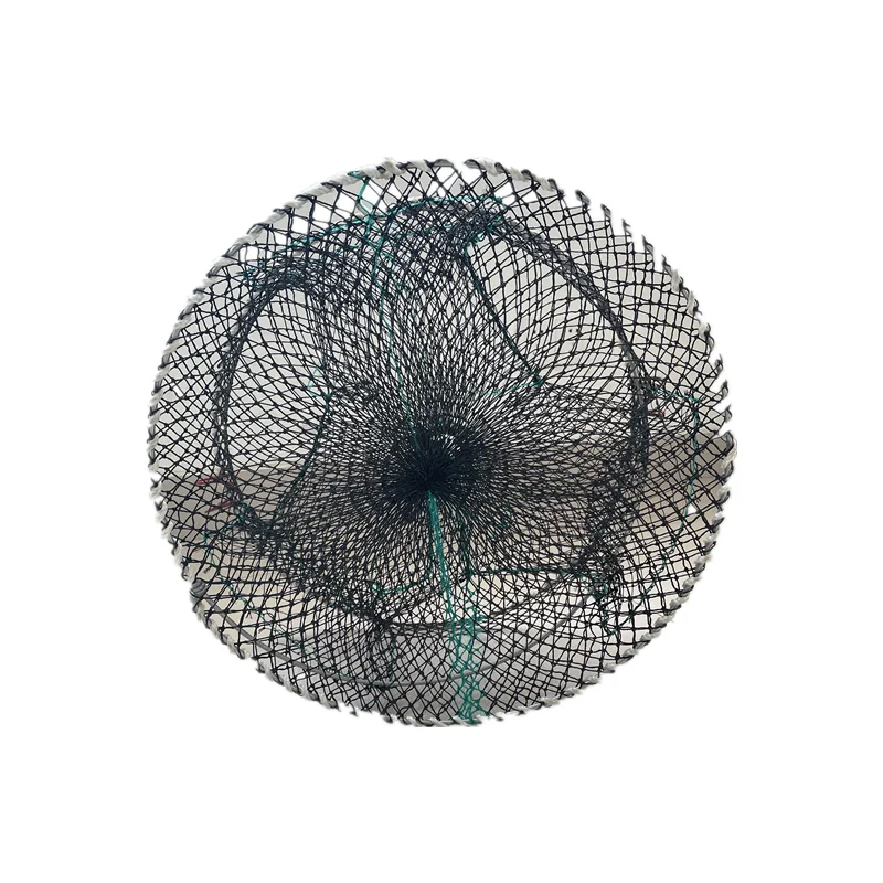 collapsible king crab trap black stone lobster trap foldable