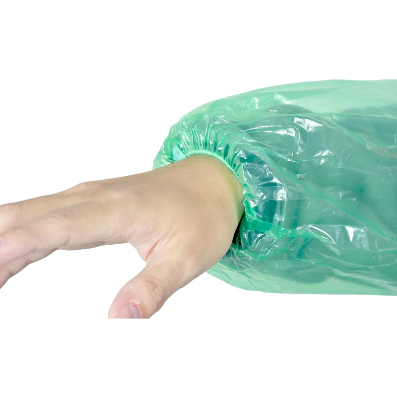 Plastic Disposable PE/CPE Clear Transparent Sleeve Cover ldpe Waterproof Arm Cover