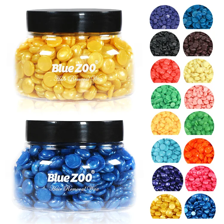 150G Non Stripunkpskullry Hot Fiironard Wax Pellet Profissional Hair Removal Cream OEM Private Hard Wax Beads for Hair Removal