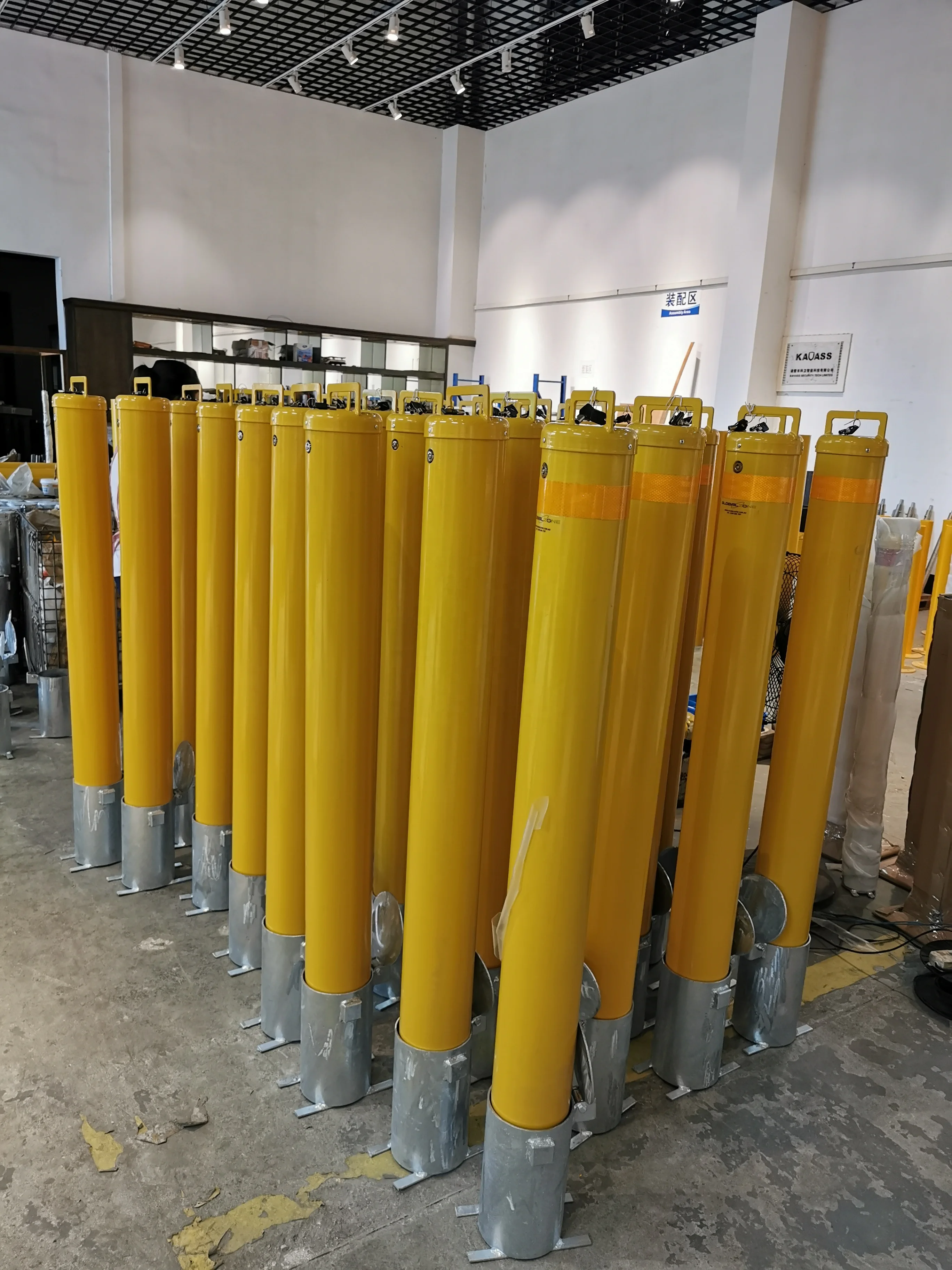 Углеродистая сталь, металлический дорожный ручной съемный безопасный замок для парковки, столбик