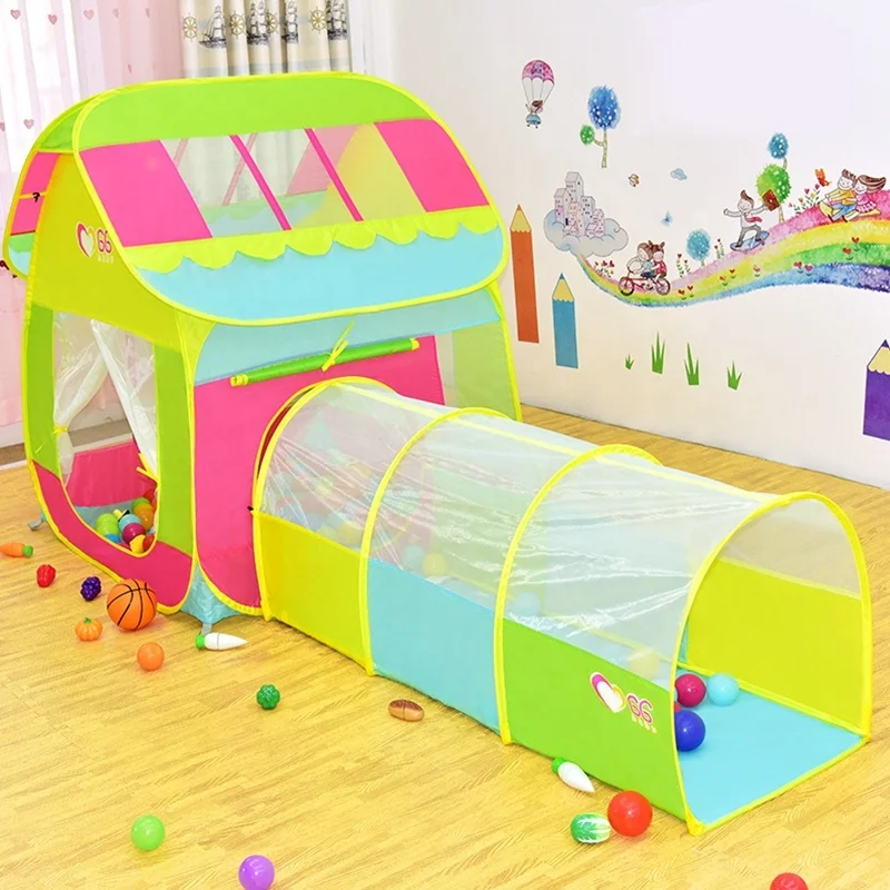 Детская палатка для дома, палатка принцессы, игровой домик, Океанский шар, игрушечный домик