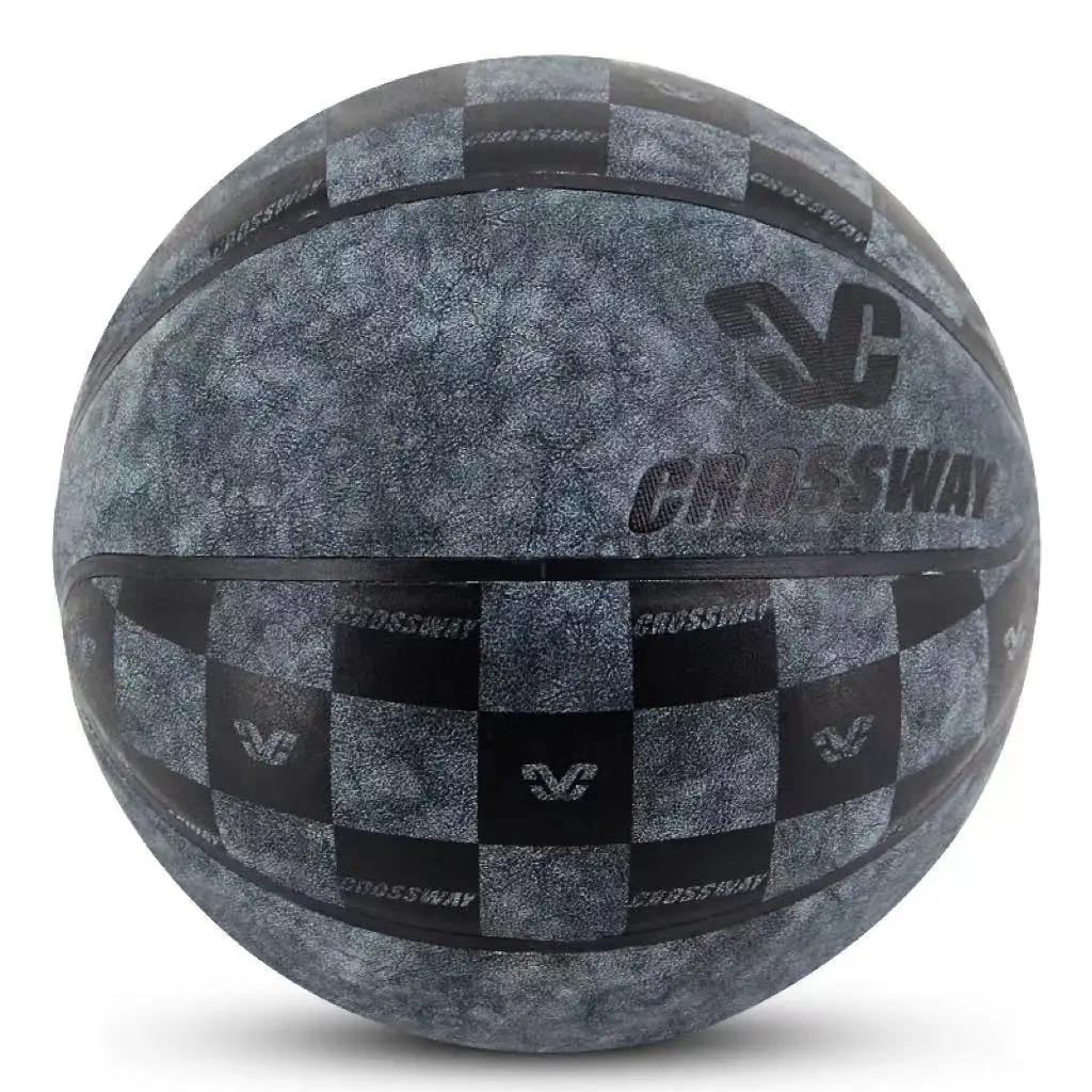 Fashion Design custom logo  standard Size 7 basketball ball in stock Suede size 29.5 Leather PU Basketball