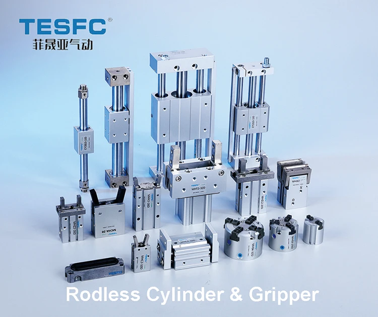 Hot Selling Rodless Cylinder Pneumatic Magnetic Rmh20x200s Rms20x200s My1b Rmt20x100s