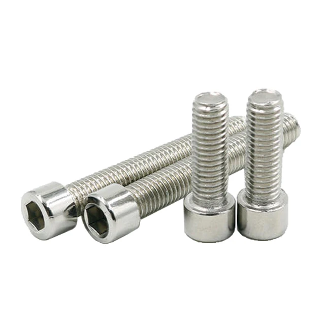 Factory supplier DIN 912 grade 8.8 10.9 12.9 hex socket head screw M3 M4 M5 ss304 ss316 Cylindrical Head allen bolt