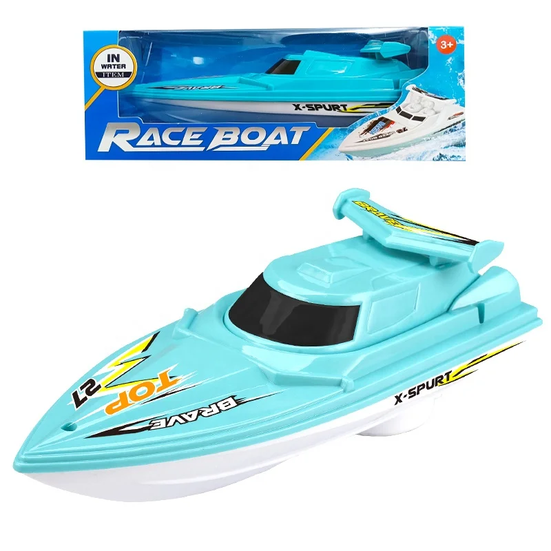 2024 Hot electric boat high-speed racing toy manual steering remote control boat