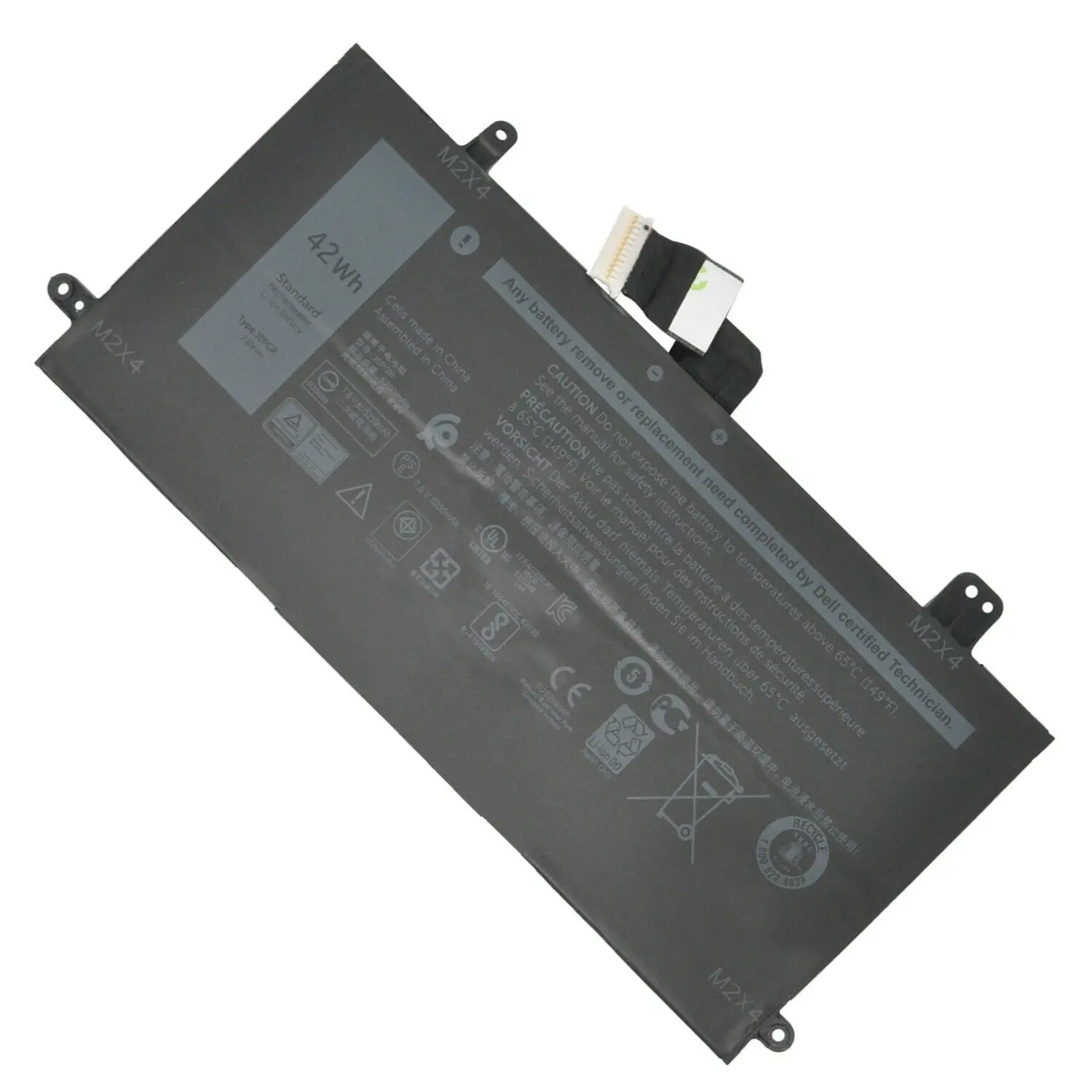 J0PGR JOPGR OEM laptop battery pack for Dell Latitude 12 5285 5290 T17G 1WND8  0FTH6F