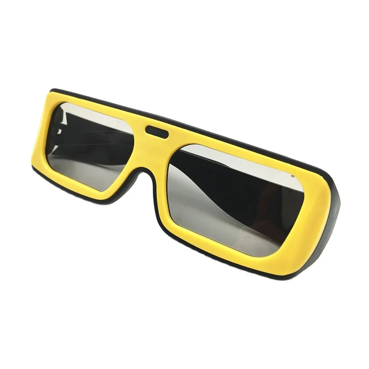 Wholesale Fashion City Cinema Universal Reald3D Glasses For Theatre 3D Circular Polarizer Glasses