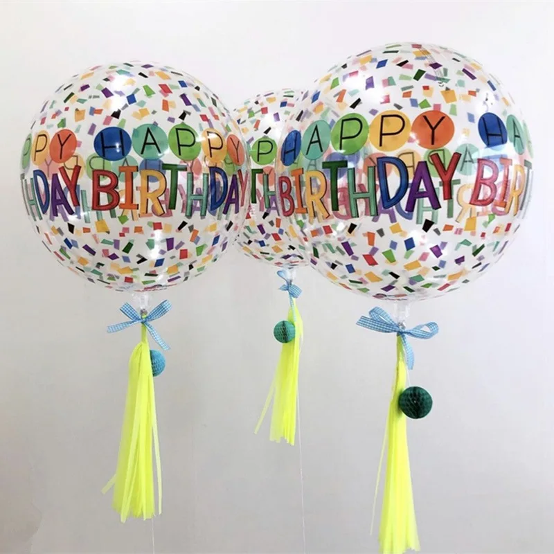 Wholesale Bobo Ballon 18/20/24/32 Inches Light LED Balloon  For Party Decoration