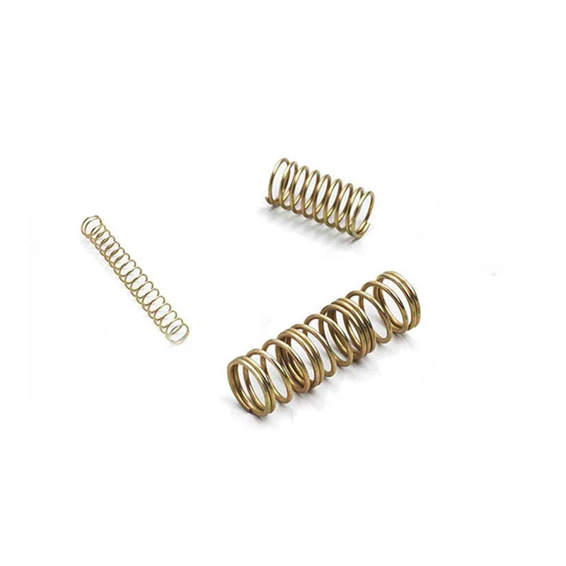 Adjustable 304 Stainless Steel Cylindrical Flat Wire Coils Compression Spring