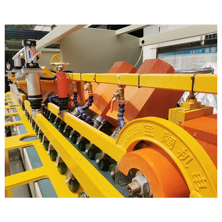 High Efficiency Wheels Full Automatic Edge Trim Edging Porcelain Ceramic Grinding And Polishing Machines For Stone Granite Tile