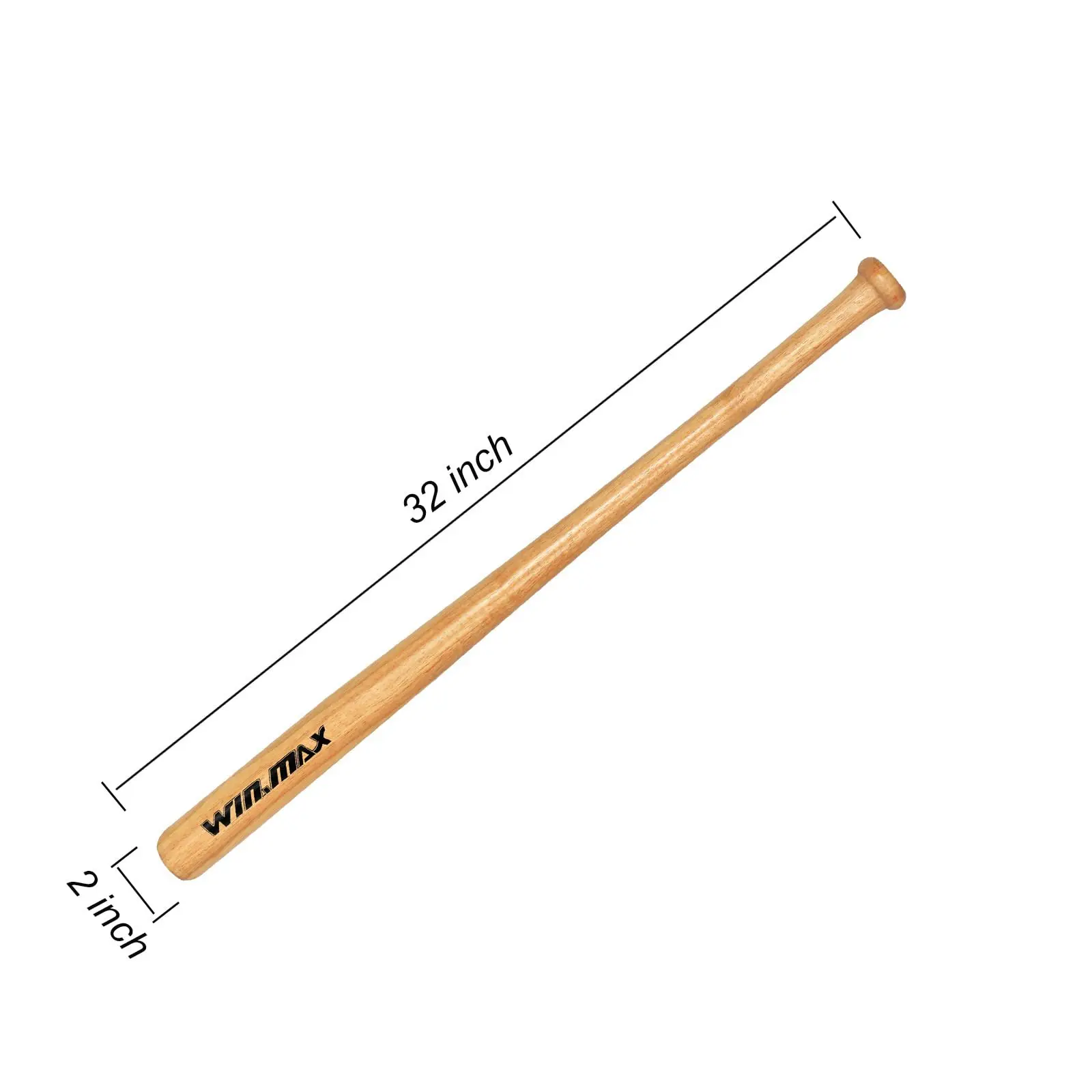 Бейсбольная бита из дерева, 81 см