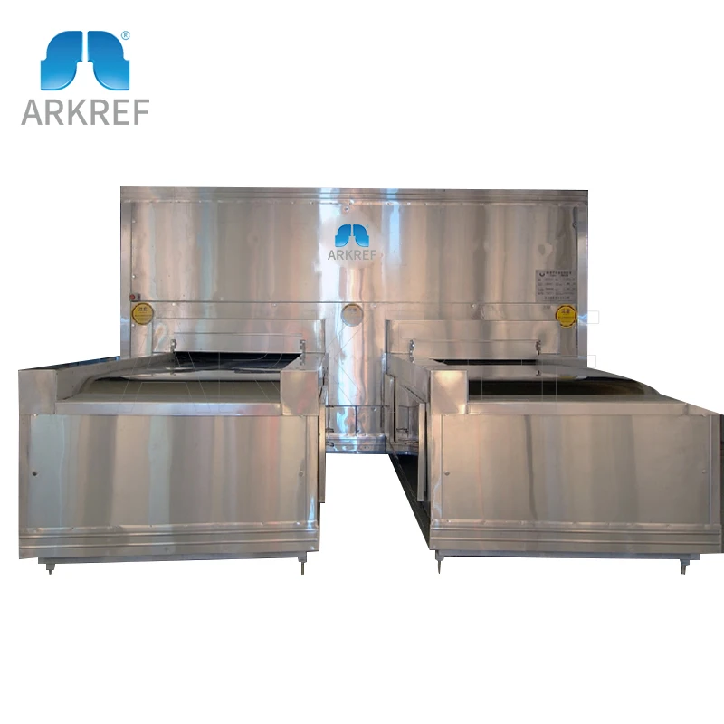 Нержавеющая сталь Arkref морозильник IQF туннель для