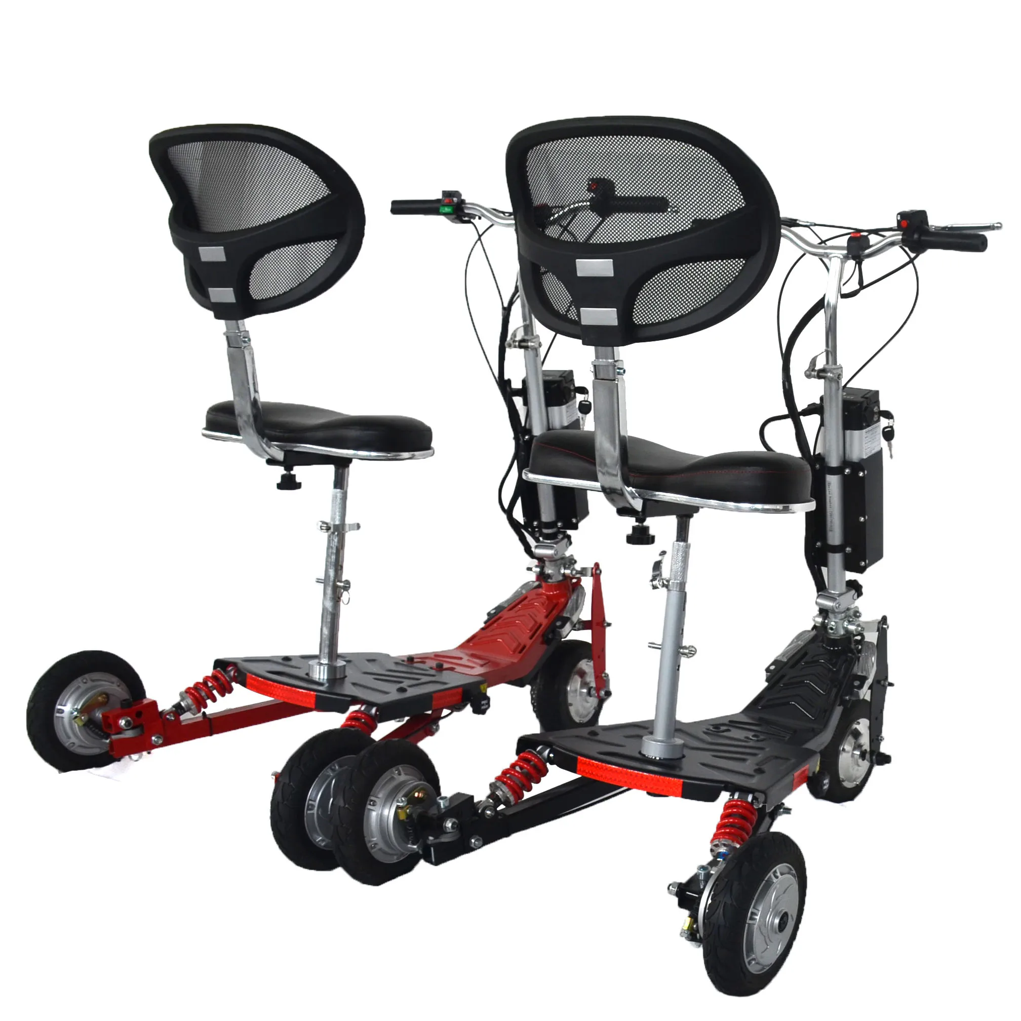 
2020 Electric Wheel Chair Wheelchair Mobility Scooter Brushless Motor with Lithium Battery 