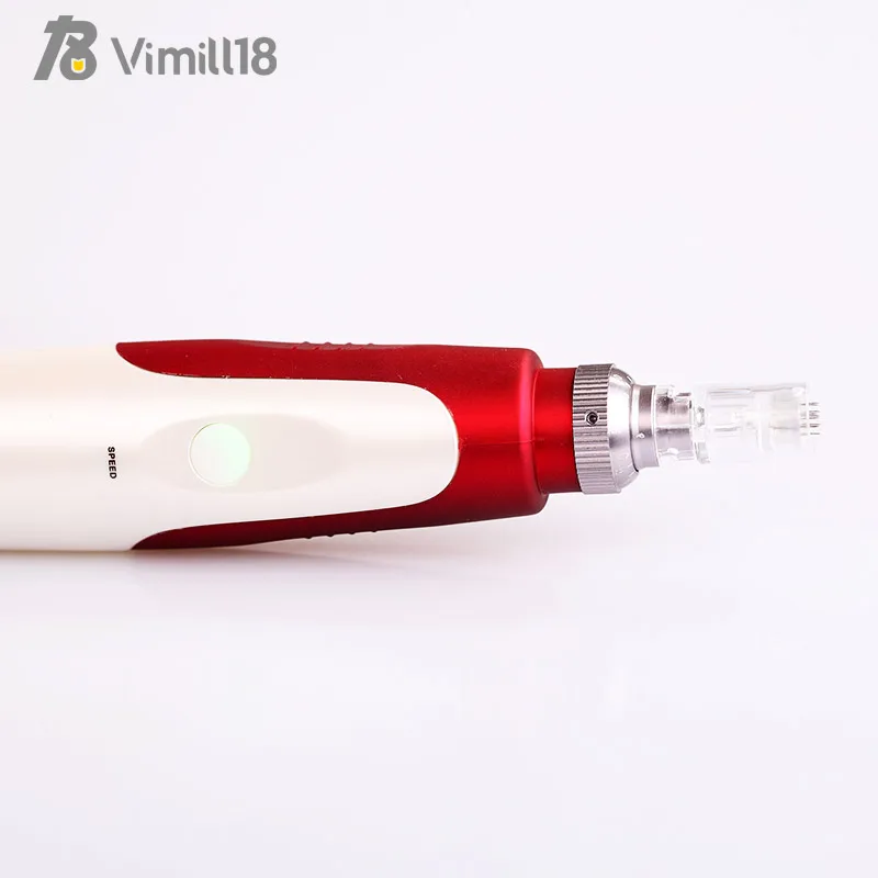 Высококачественная Автоматическая электрическая Дерма-ручка, электрическая игла для удаления микроиголков, Дерма-ручка, автоматическая дермапен