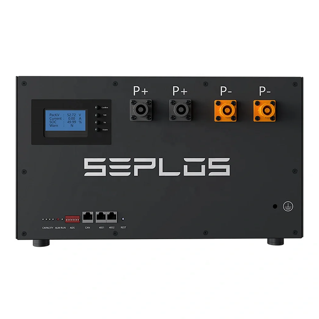 Seplos 51.2V 280Ah 14.3Kwh Lifepo4 Energy Storage Battery Pack Box DIY Kit Bundle With BMS 3.0