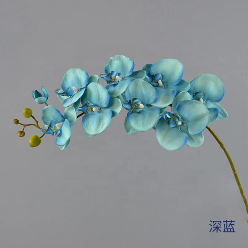 Real touch Environmentally Friendly Plastic phalaenopsis orchids live plant